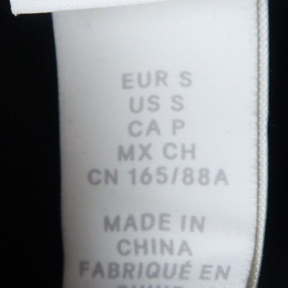 H&M BLACK VELVET RHINESTONE STUDDED LONG SLEEVE HIGH NECK DRESS SIZE SMALL - Picture 4 of 12